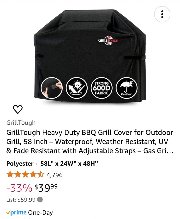 Like New Grill Cover