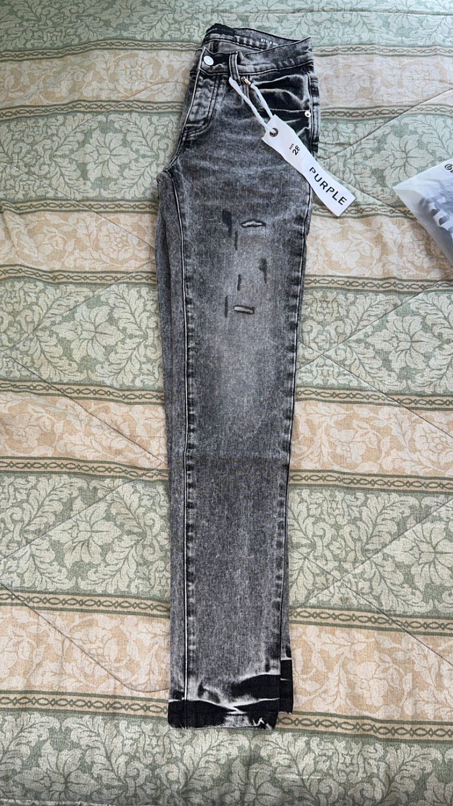 Purple Jeans Skinny Jeans