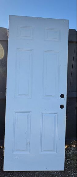 Wood and metal  door 32  x 79