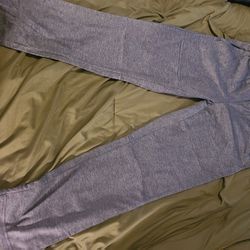 Mens Member's Mark Grey Fleece Pants L