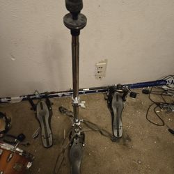 Double Bass Pedal $65 Hi Hat Stand With Clutch $65 Both $110