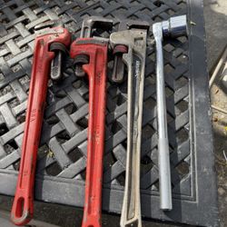 Pipe Wrenches All 4 