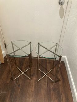 Glass Side Tables