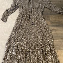 Beautiful Leopard Print Dress