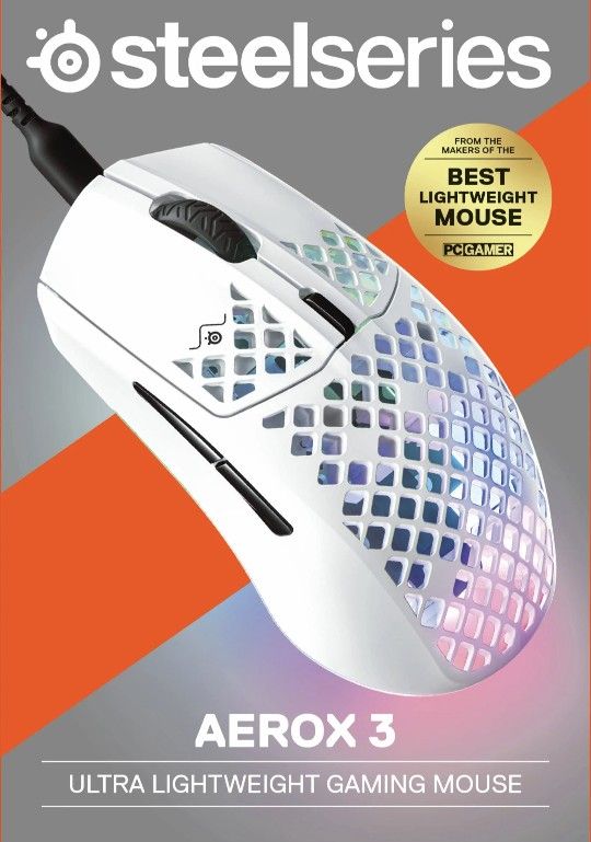 Steelseries Aerox 3 Wireless Bluetooth Mouse 