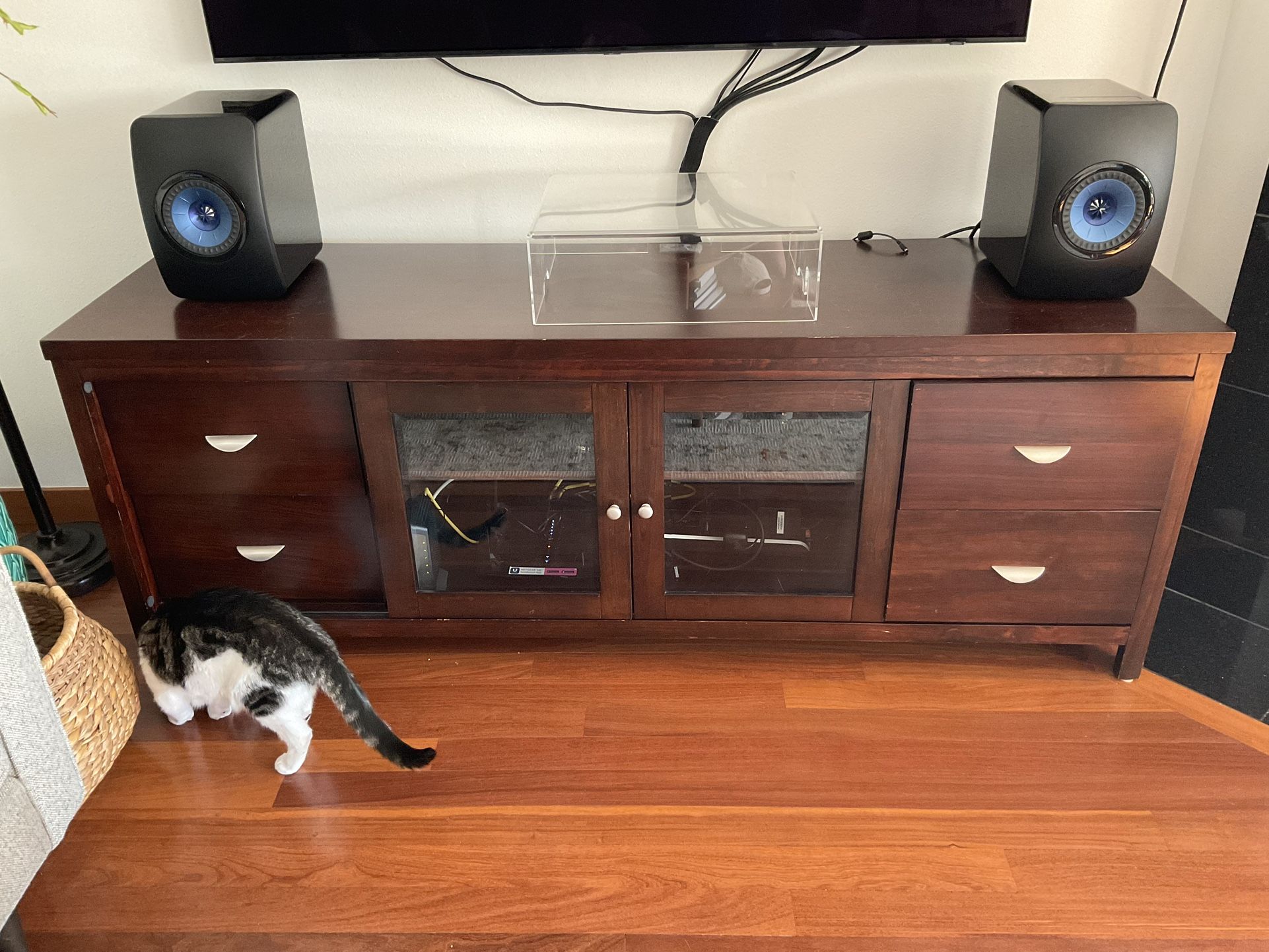 Large Media Console