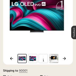 LG 83 Inch evo AI OLED NEW SEALED
