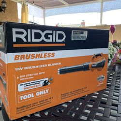 Ridgid leaf blower