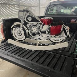 Rocking Horse Motorcycle AWESOME !