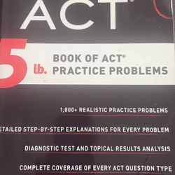 Manhattan Prep Act 5lb Book Of Act Practice Problems