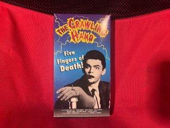The Crawling Hand Five Fingers of Death VHS