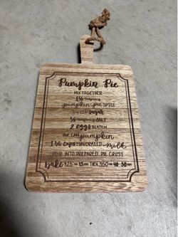 Decorative Fall Cutting Board