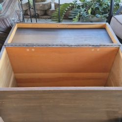 Wood Box Storage 