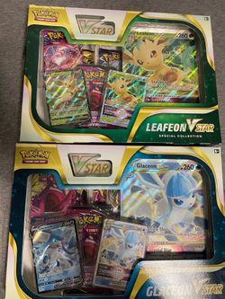 Glaceon v star Leafeon v star