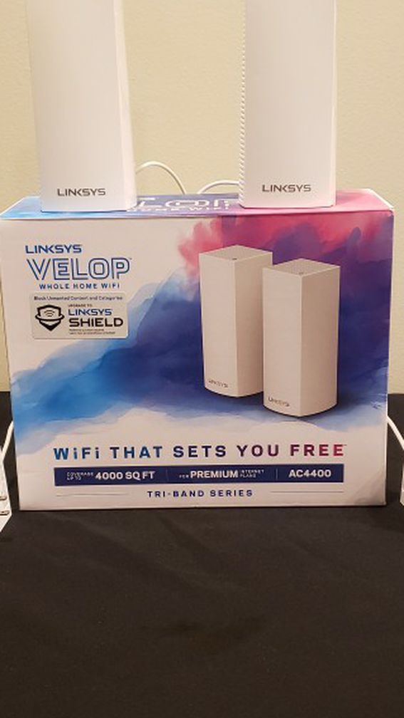 Linksys Velop AC4400 Tri Band Router