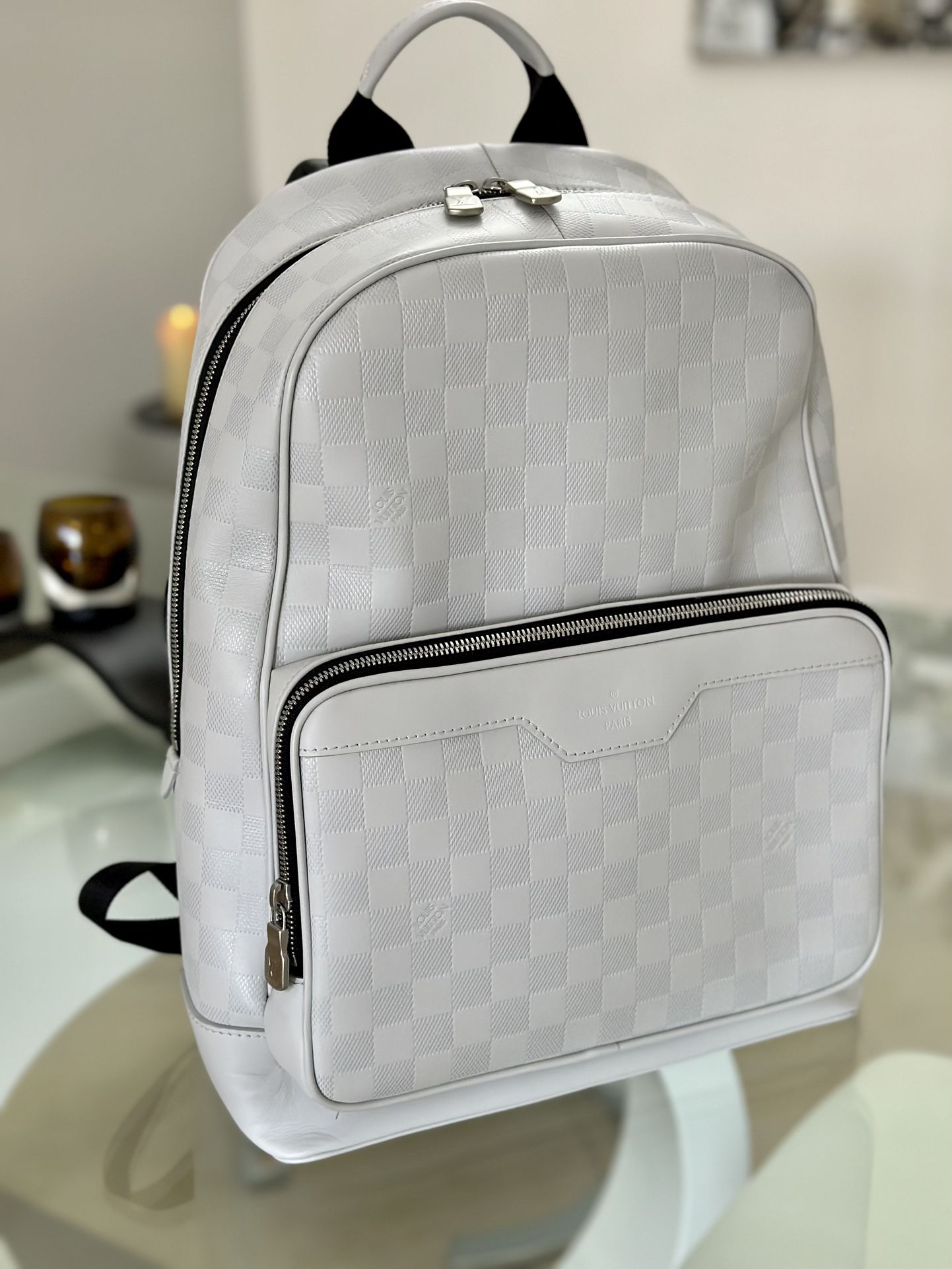 Louis Vuitton Backpack White - 11 For Sale on 1stDibs  louis vuitton  backpack cooler, lv backpack white, white louis vuitton backpack
