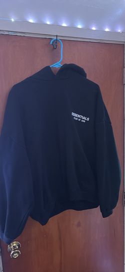 Black Essential Hoodie