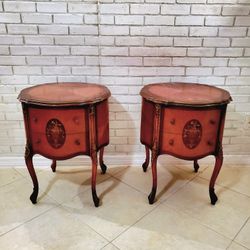 FRENCH ANTIQUE NIGHTSTANDS