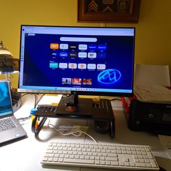 Dell Latitude Laptop, With monitor, Printer