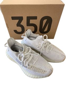 ADIDAS WHITE YEEZY SHOES #30794