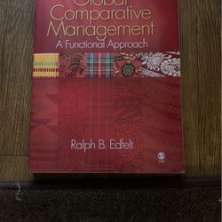 Global Comparative Management Book