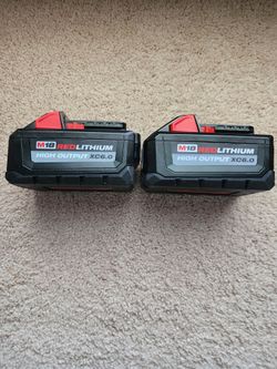 M18 XC6.0 Milwaukee Batteries