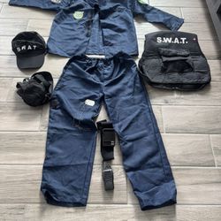 Police Officer Costume, SWAT Size L