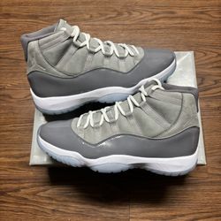 jordan 11 cool grey size 10