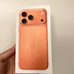 Iphone 17 pro max 512gb Cosmic orange Unlocked 