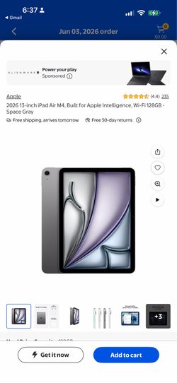 iPad Air M4 brand new