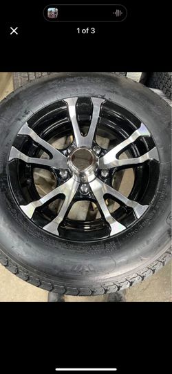 13” inch aluminum wheels and tires for trailers