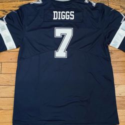 Navy Trevon Diggs Dallas Cowboys Jersey #7