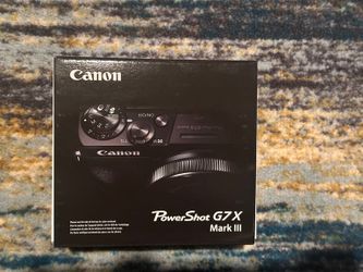 Canon PowerShot G7 X Mark III Silver