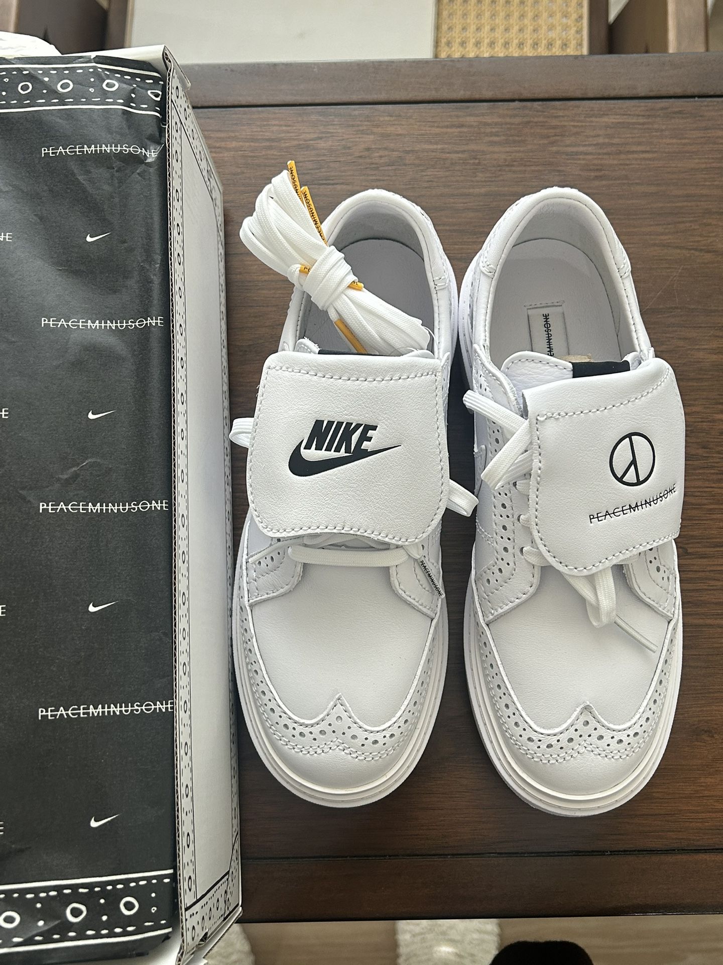 Nike G-Dragon x Kwondo 1 'Triple White' Size 5.5