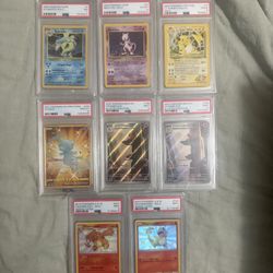 Psa Graded Pokémon Cards Lot