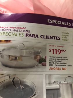 Princess house caserola Honda de 8.3/4 especial