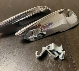 66 IMPALA NOS BUMPER GUARDS 