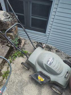 Wired electric mower