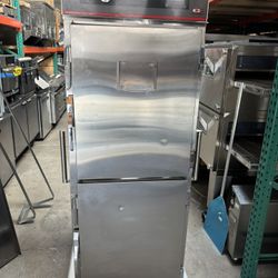 Food Warmer Heated Cabinet NSF Carter Hoffmann 120v On Wheels Catering Transport Holding Box 