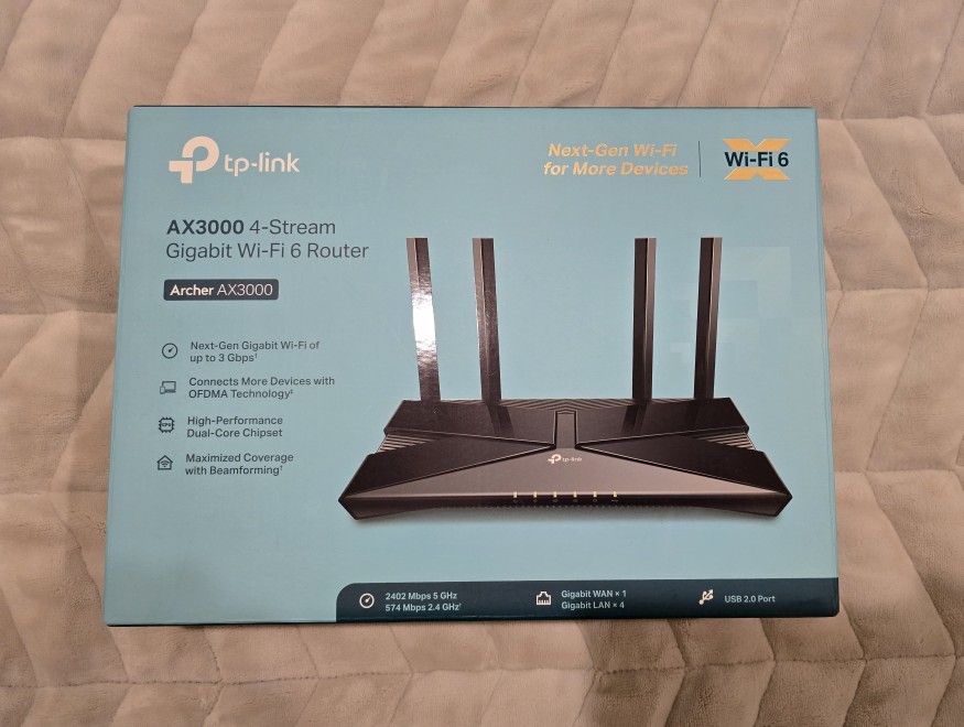 TP-Link AX3000 WiFi Router