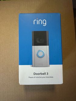 Ring Doorbell 3 Battery Powered Brand new
