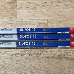 1 Pound Tube Of 15% Silver Brazing Rod