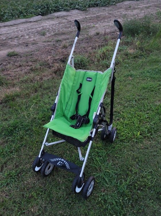 Chicco Green Stroller Foldable