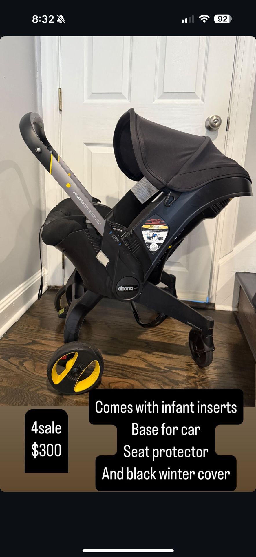 Doona Stroller Car seat