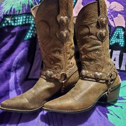 Crush Durango Brown Leather Boots