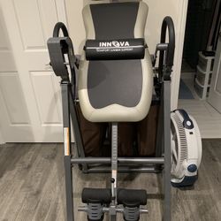 Innova Inversion Table with Adjustable Headrest, Posture Correction 
