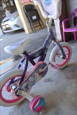 Princess kids bike