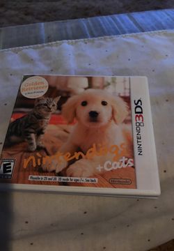 Nintendo DS dogs and cats game