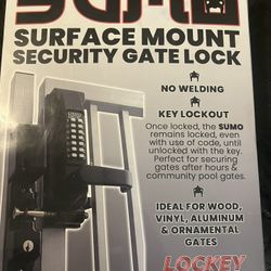 Security Gate Lock