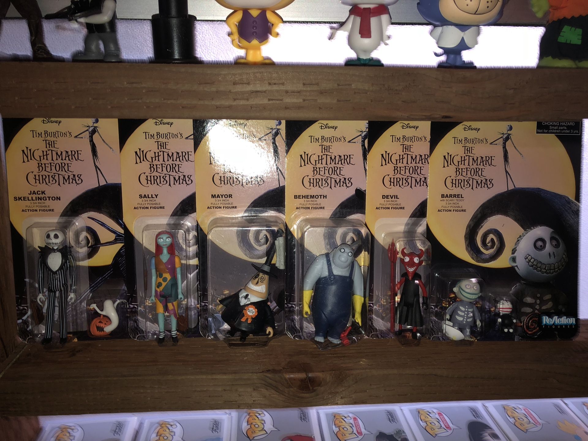 Nightmare before Christmas figures